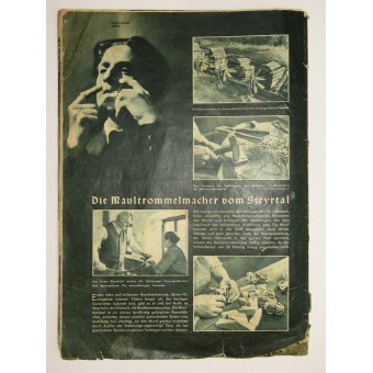 Magazine Der Aufbau, augustus 1938, 32 paginas. Espenlaub militaria